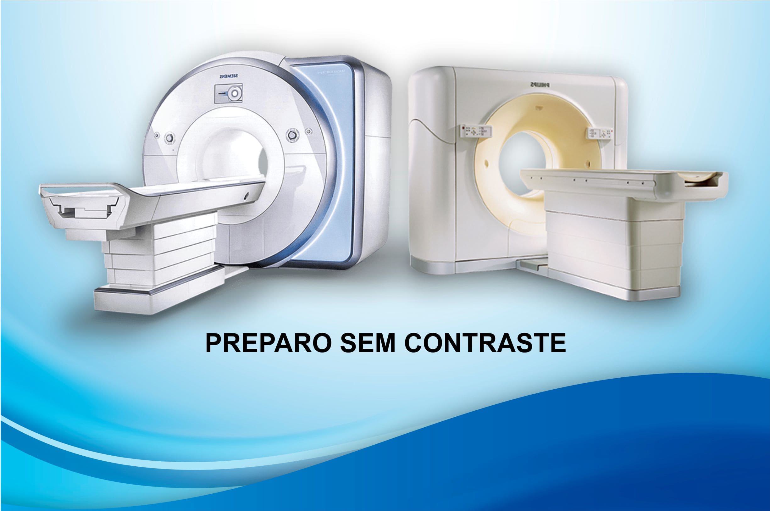 Ressonância e Tomografia sem contraste